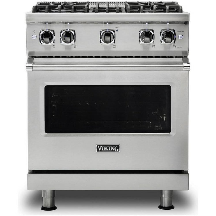 Viking '22 30" 4 Burners ProFlow SS Professional 5 Series Gas Range VGR5304BSS