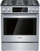 Bosch Benchmark Series HDIP056U 30" Slide-In Dual Fuel Range Full Warranty