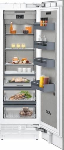 NIB Gaggenau 400 Series RC462704 24" Panel Ready Built-In Refrigerator Column