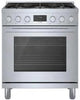 Bosch 30" 5 Burner 3.6 Cu.ft SS Freestanding 800 Series Gas Range HGS8055UC