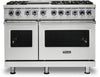 Viking 7 Series 48" 6 Burner Stainless Freestanding Dual Fuel Range VDR74826GSS