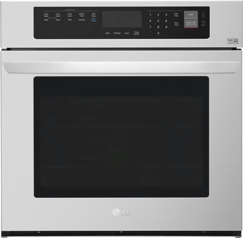 LG 30" 4.7 cu. ft NFC Tag on Single Electric Convection Wall Oven LWS3063ST