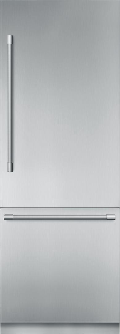 Thermador® Freedom® 16.0 Cu. Ft. Built In Bottom Freezer Refrigerator-Stainless Steel