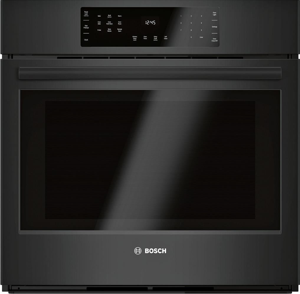 NIB Bosch 800 Series 30" BLK 4.6 Cu.Ft Smart Single Electric Wall Oven HBL8463UC