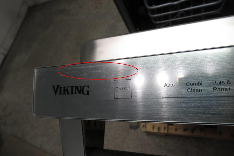 Viking 24 Inch LCD Control Panel Quiet Clean Stainless Dishwasher VDWU524SS