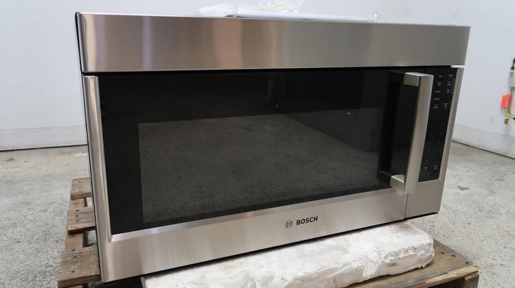 Bosch Benchmark 30" SS 385 CFM Convection Over-the-Range Microwave HMVP053U - Alabama Appliance