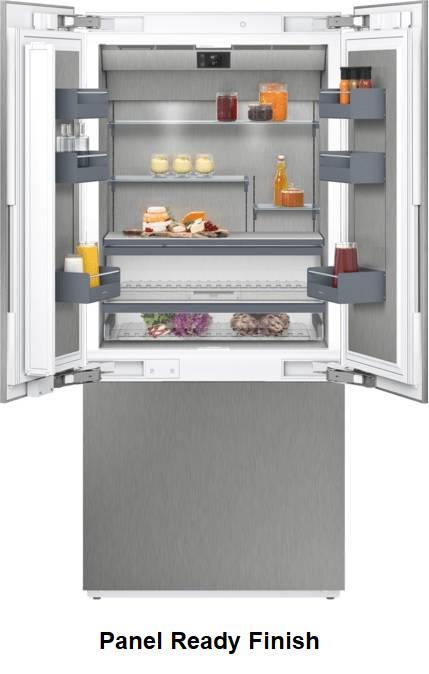 NIB Gaggenau 400 Series RY492705 36 Inch Built-In French Door Smart Refrigerator