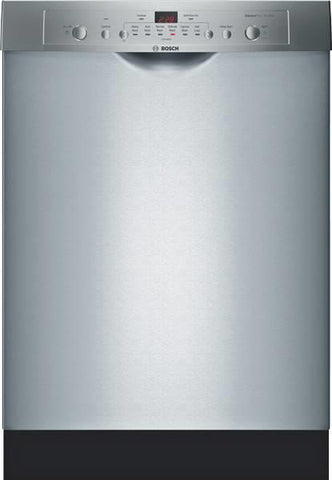 Bosch 100 Series 24 Inch Full Console Built-In Dishwasher SHE3AR75UC