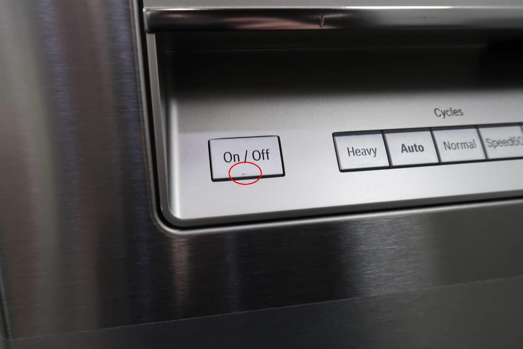 Bosch 300 Series 24" SS 44 dbA Infolight Full Console Dishwasher SHEM63W55N