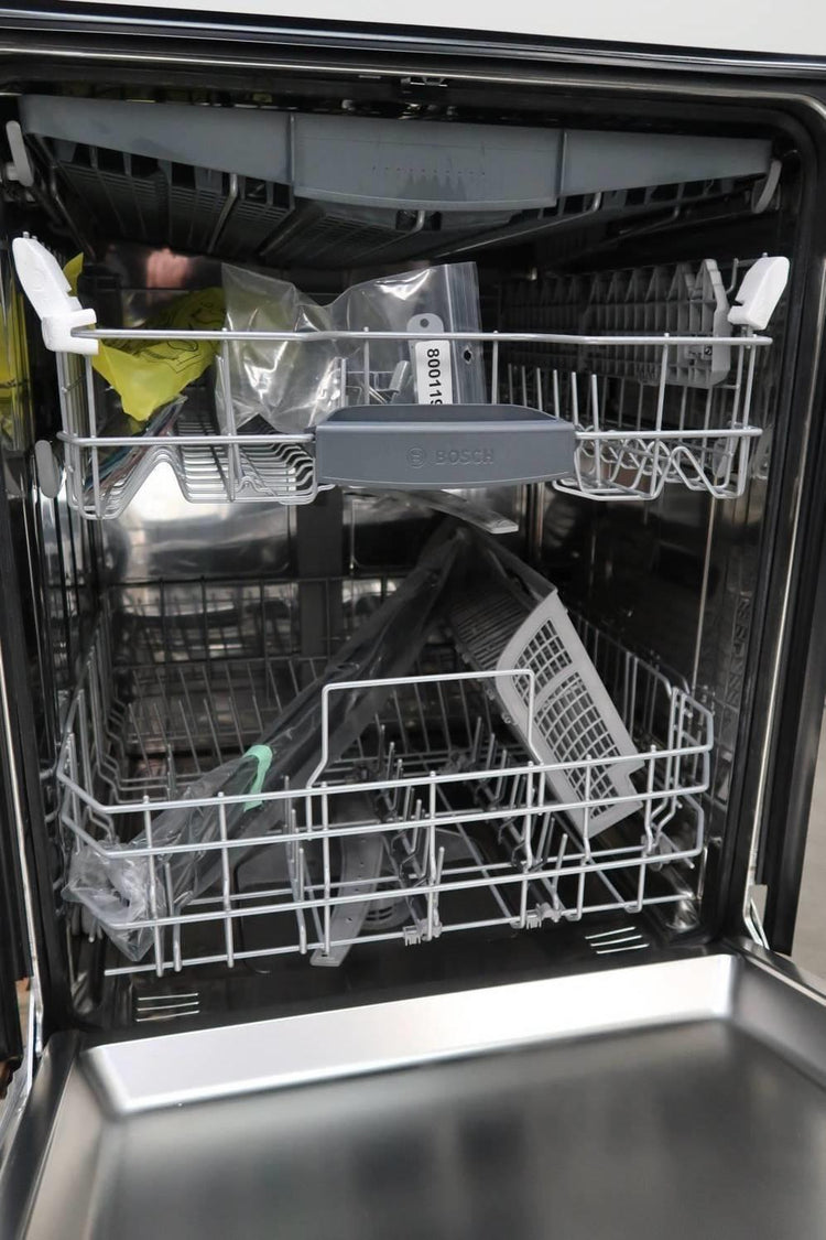 Bosch 300 Series 24" SS 44 dbA Infolight Full Console Dishwasher SHEM63W55N
