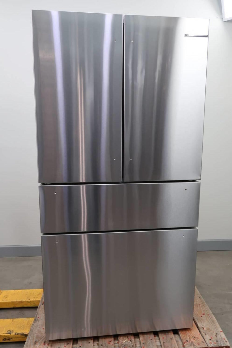 Bosch 800 Series 36" SS Counter Depth French Door Smart Refrigerator B36CL80SNS