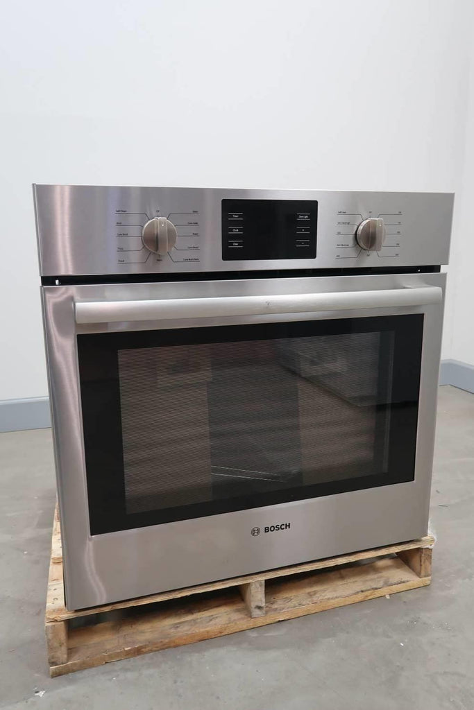 Bosch 500 30" 4.6 cu.ft SS European Convection Electric Wall Oven HBL5451UC - Alabama Appliance