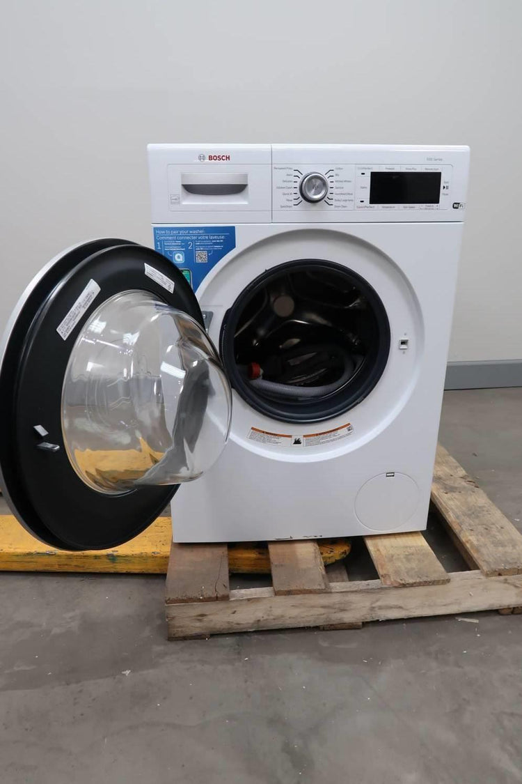 Bosch 500 Series 24" Compact Front Load 2.2 Cu. Ft  WHT Smart Washer WAW285H1UC