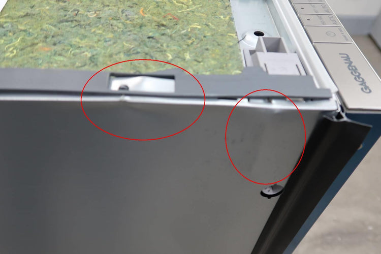 Gaggenau 24" PR ADA Sensor Clean Smart 42dB 400 Series Dishwasher DF480700F