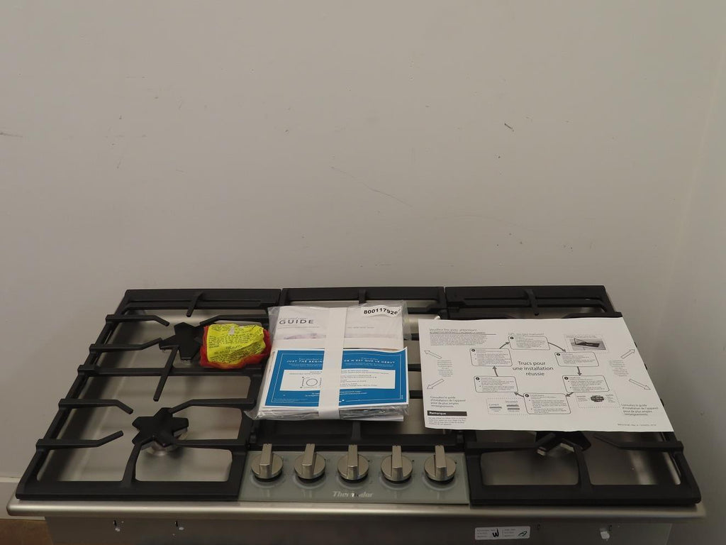 Thermador Masterpiece Series SGSXP365TS 36" Gas Cooktop Full Warranty & Perfect