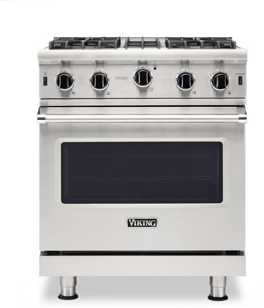 Viking 5 Series VGIC53024BSSLP 30" Liquid Propane 2023 Professional Gas Range - Alabama Appliance