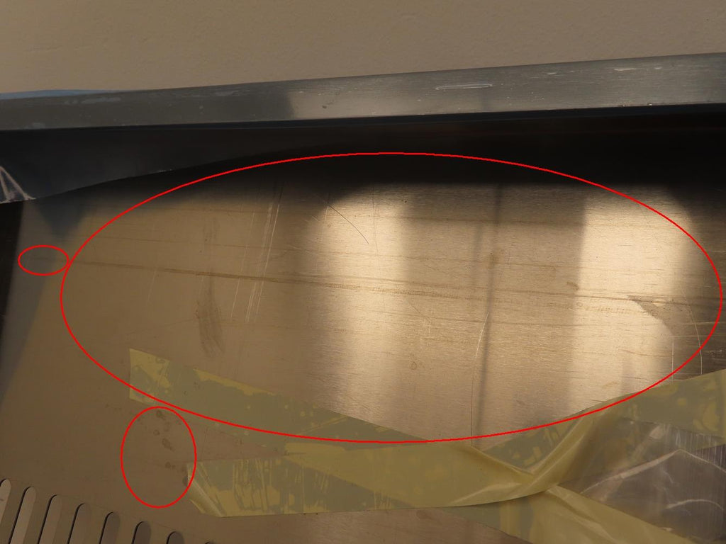 Viking 11" High Stainless Steel Shelf (Accessory) For a 48" Range