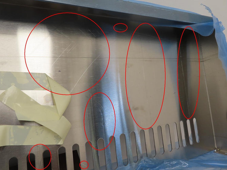 Viking 11" High Stainless Steel Shelf (Accessory) For a 48" Range