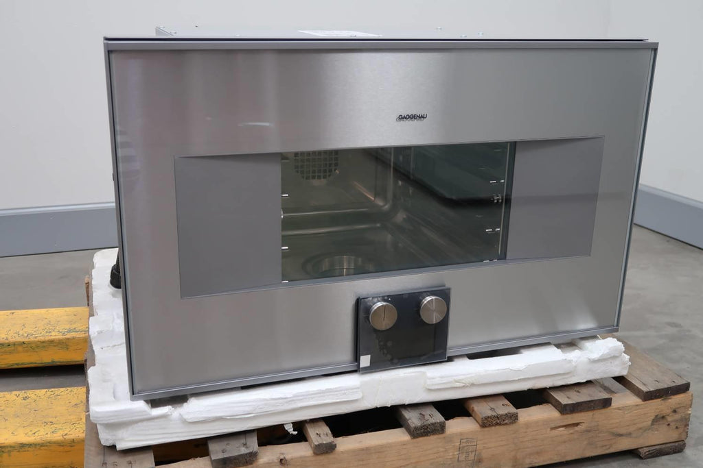 Gaggenau 30"  400 Series Stainless 1.5 cuft Capacity Combi-Steam Oven BS464610