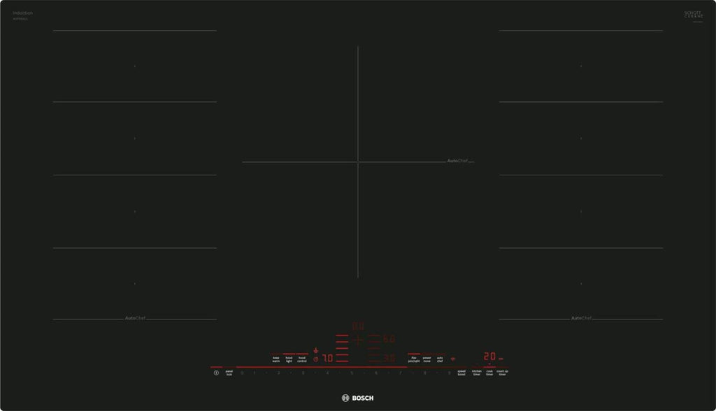 Bosch Benchmark Series NITP660UC 36" Induction Smart Cooktop with 5 Elements