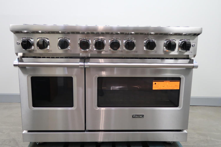 Viking 48" '19 8 Burners SS Pro-Style Freestanding Gas Range VGR74828BSS
