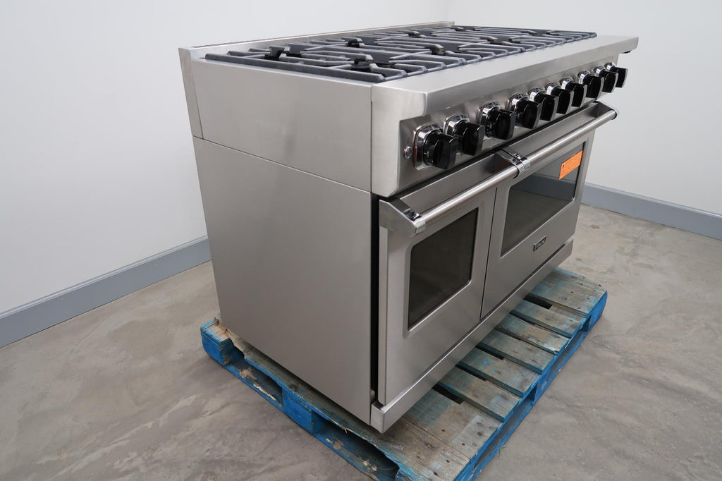 Viking 48" '19 8 Burners SS Pro-Style Freestanding Gas Range VGR74828BSS