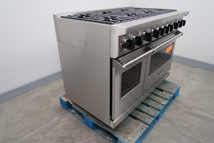 Viking 48" '19 8 Burners SS Pro-Style Freestanding Gas Range VGR74828BSS