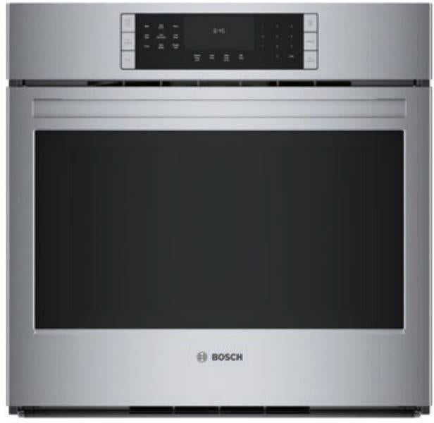 Bosch 800 Series HBL8454UC 30" Single Convection Smart Electric Wall Oven Images