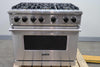 Viking 5 Series '17 36" 6 VSH™ Burner System Pro-Style SS Gas Range VGR5366BSS