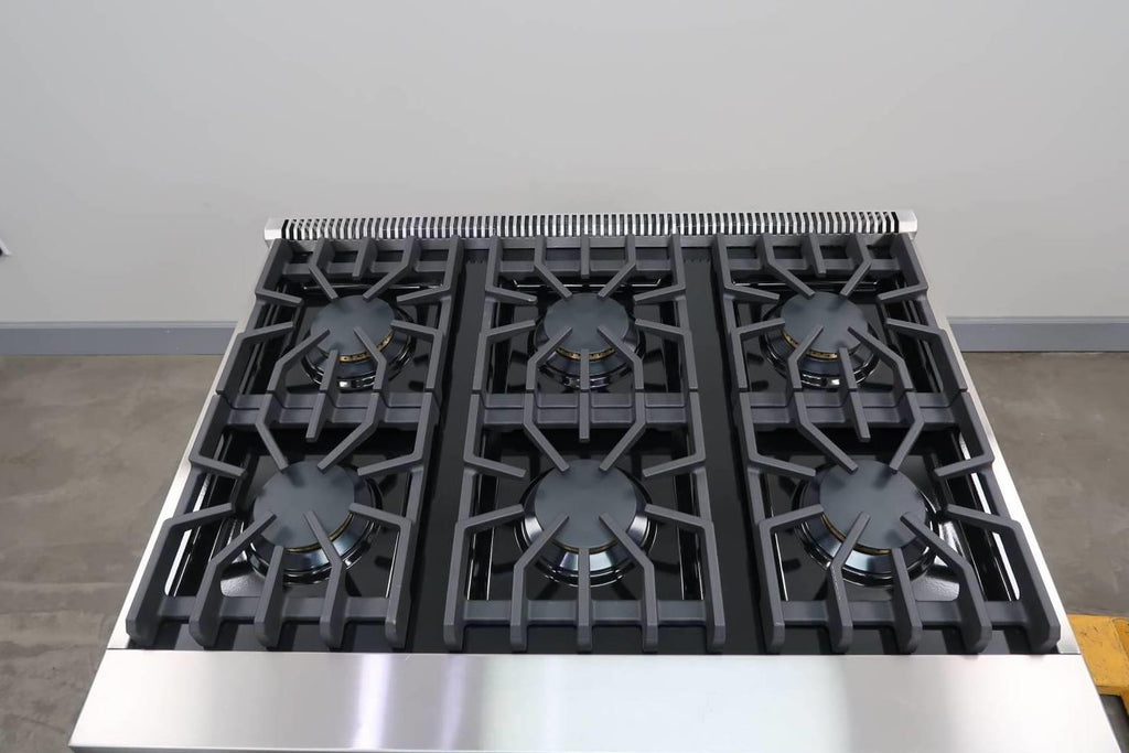 Viking 5 Series '17 36" 6 VSH™ Burner System Pro-Style SS Gas Range VGR5366BSS