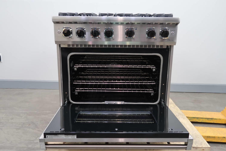 Viking 5 Series '17 36" 6 VSH™ Burner System Pro-Style SS Gas Range VGR5366BSS