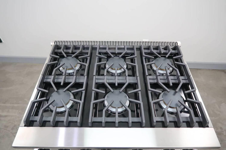 Viking 5 Series '17 36" 6 VSH™ Burner System Pro-Style SS Gas Range VGR5366BSS