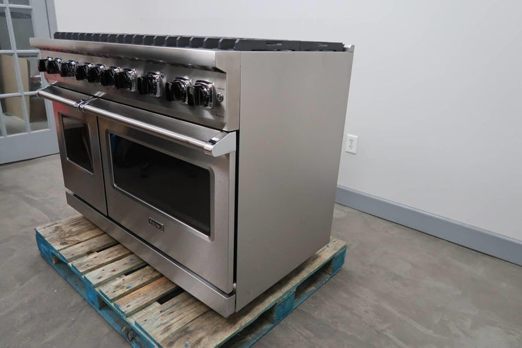 Viking '20 48" Stainless 8 VSH Burners 6 Cu.Ft. Natural Gas Range VGR5488BSS