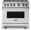 Viking '17 36" 5 Series 6 VSH™ Burner System Pro-Style Gas Range VGR5366BSS