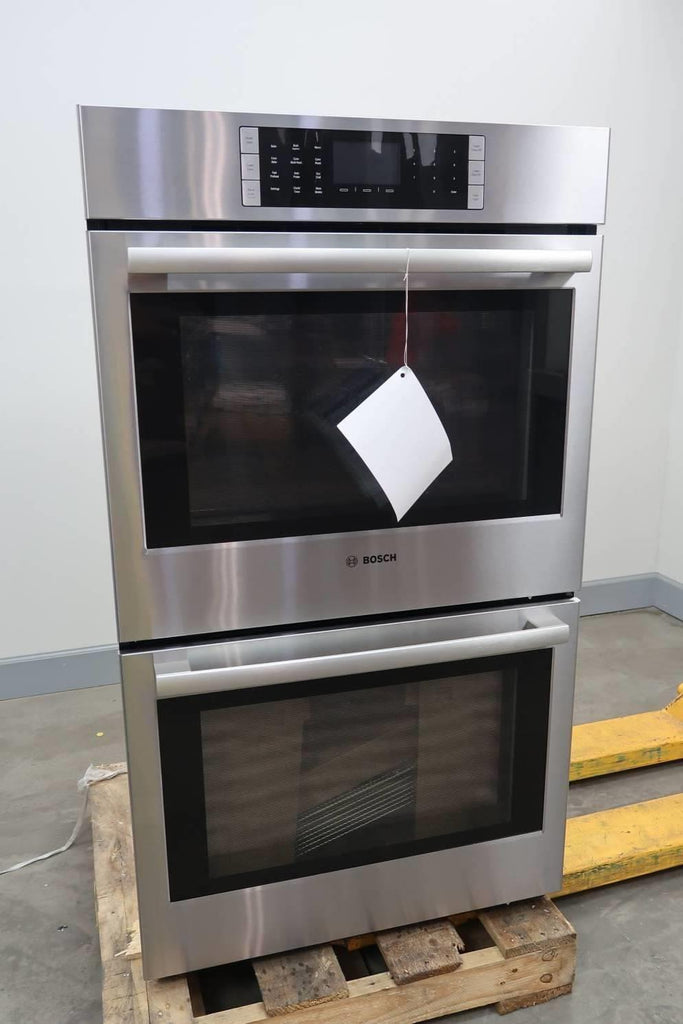 Bosch Benchmark 30" 14 Modes Double Electric Wall Oven HBLP651UC