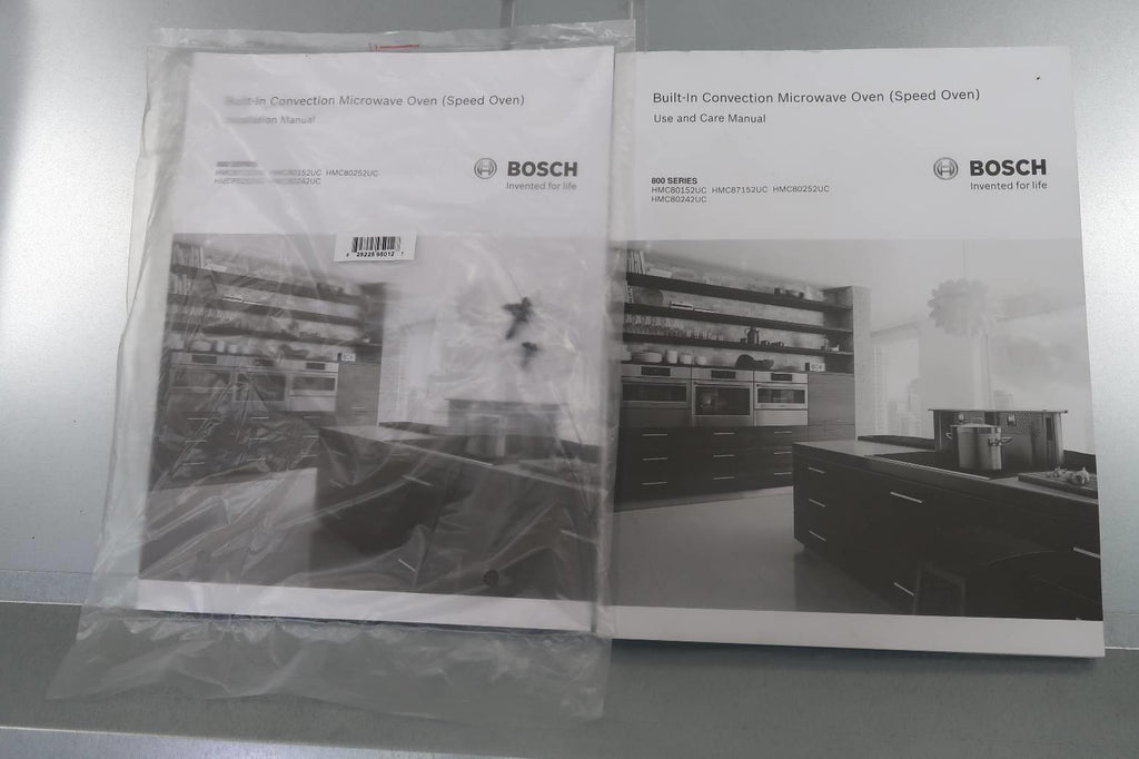 Bosch 800 Series 30" Electric Combination 1.6 cu. ft Single Wall Oven HMC80242UC