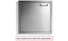 Lynx Professional Grill Series LDR24L 24 in Single Access Door: Left Hinge Swing