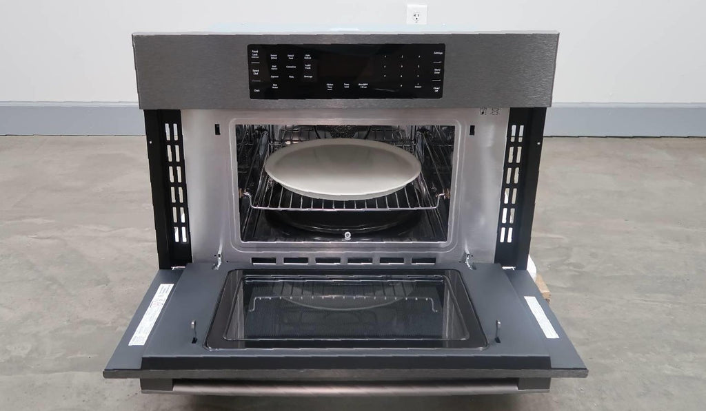 Bosch 800 Series 30" Electric Combination 1.6 cu. ft Single Wall Oven HMC80242UC