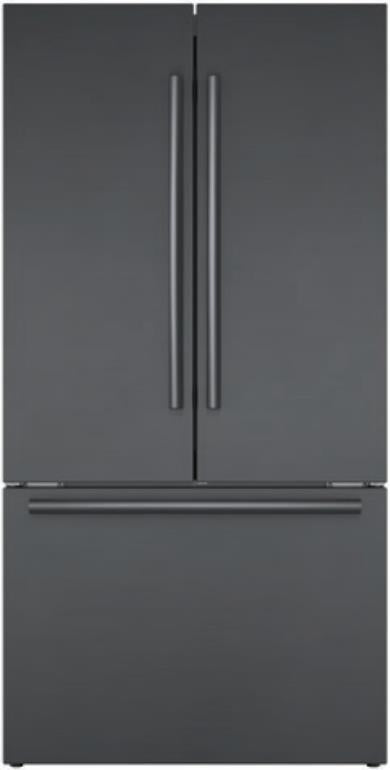 Bosch 800 Series B36CT80SNB 36" French Door Black Stainless Refrigerator