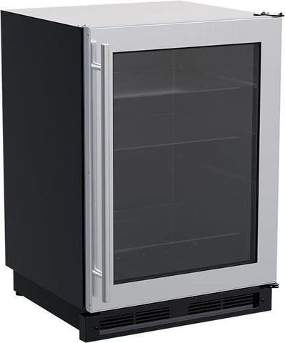 Marvel MLBV024SG01B 24 Inch 5.7 Cu. Ft. Built-In Undercounter Beverage Center