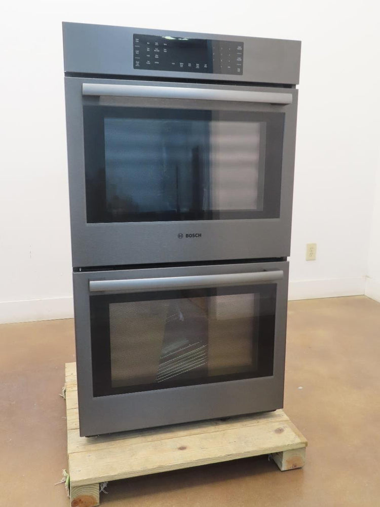 Bosch 800 Series HBL8642UC 30" Black St. Double Electric Wall Oven Full Warranty