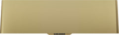 Zephyr Designer Collection Mesa 48" Satin Gold Wall Mounted Range Hood