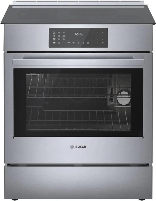 Bosch Benchmark Series 30 Inch SS 4 Elements Slide-In Induction Range HIIP057U