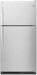 Whirlpool® 33 in. 20.5 Cu. Ft. Monochromatic Stainless Steel Top Freezer Refrigerator