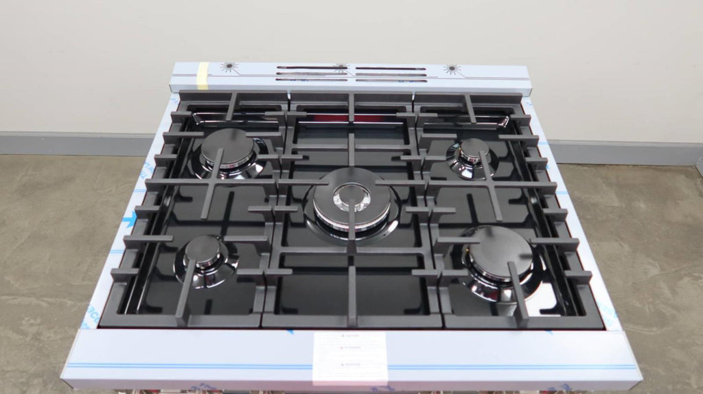 Bosch 800 Series 30 Inch SS 3.9 Cu. Ft Freestanding Dual Fuel Range HDS8055U