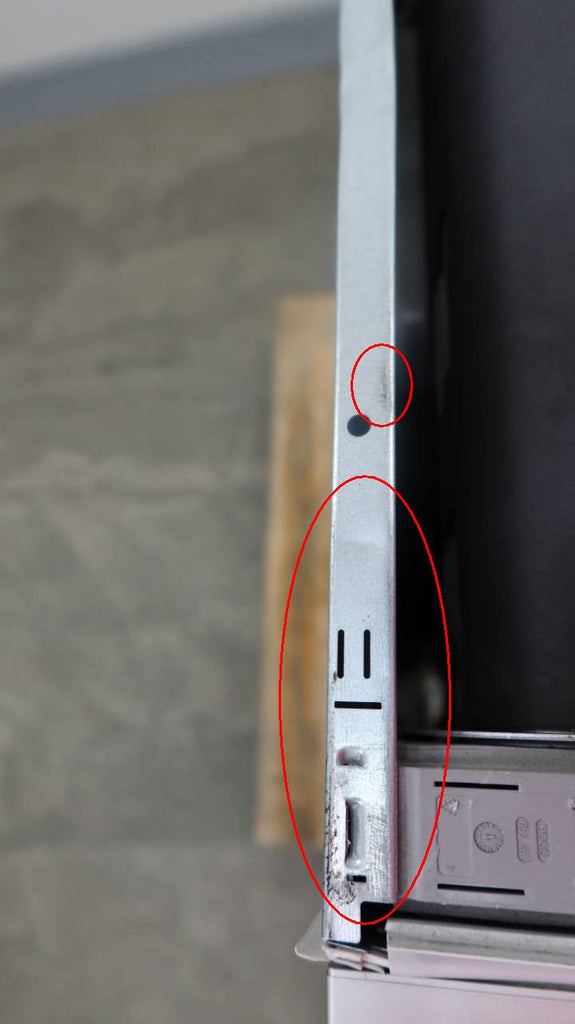 Bosch 300 18" 46 dBA InfoLight AquaStop Plus Built-In-Dishwasher SPE53U55UC - Alabama Appliance