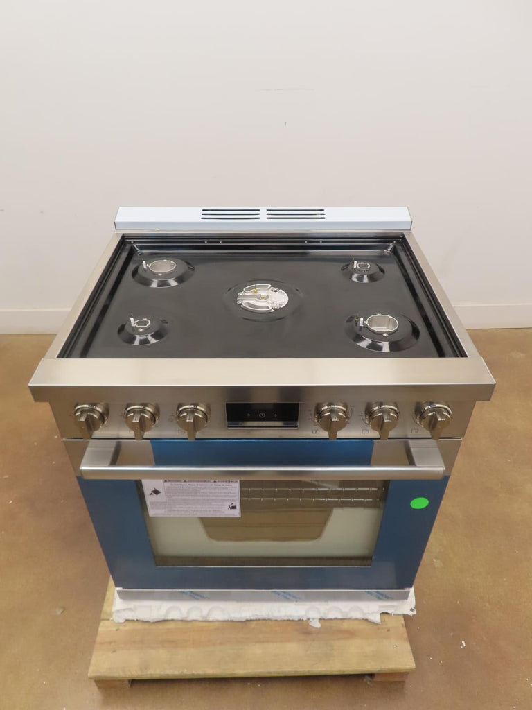 Bosch 800 Series HGS8055UC 30" Freestanding Gas Range with 5 Sealed Burners