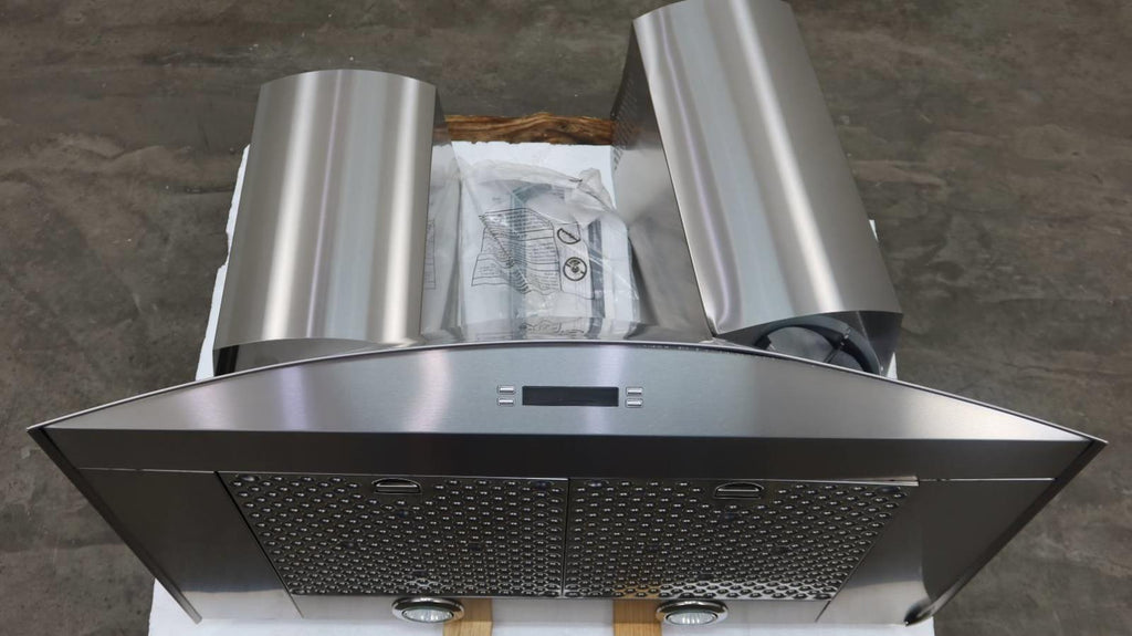 Elica Aspire Foglia Series 30" 600 CFM Wall Mount Chimney Hood EFG630SM