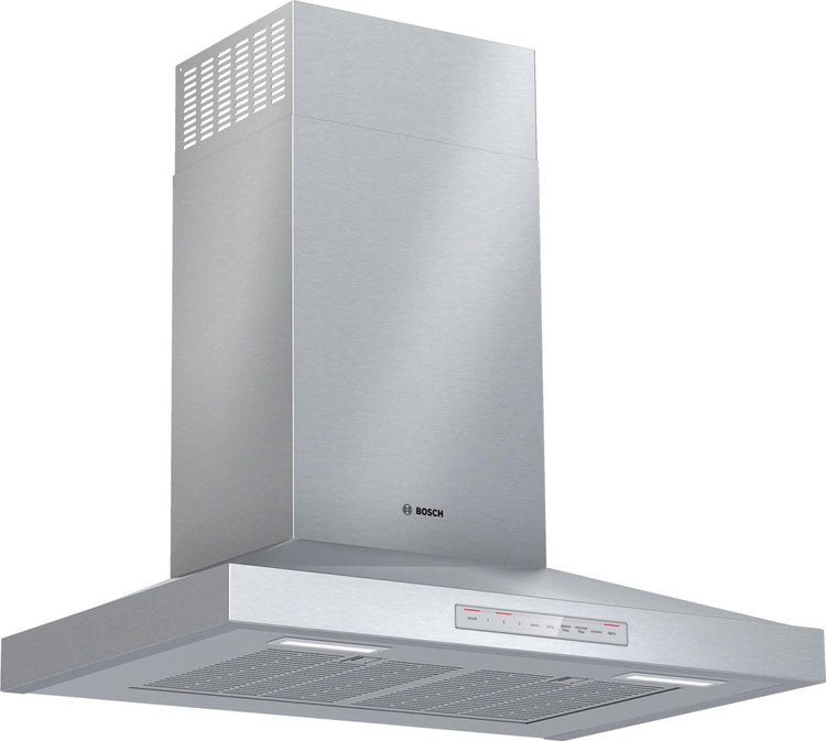 Bosch 500 Series HCP56652UC 36" Smart Stainless Pyramid Canopy Chimney Hood Pics