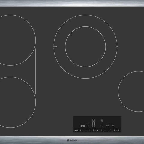 Bosch 30 Inch smoothtop 4 Elements Electric 800 Series Cooktop NET8069SUC